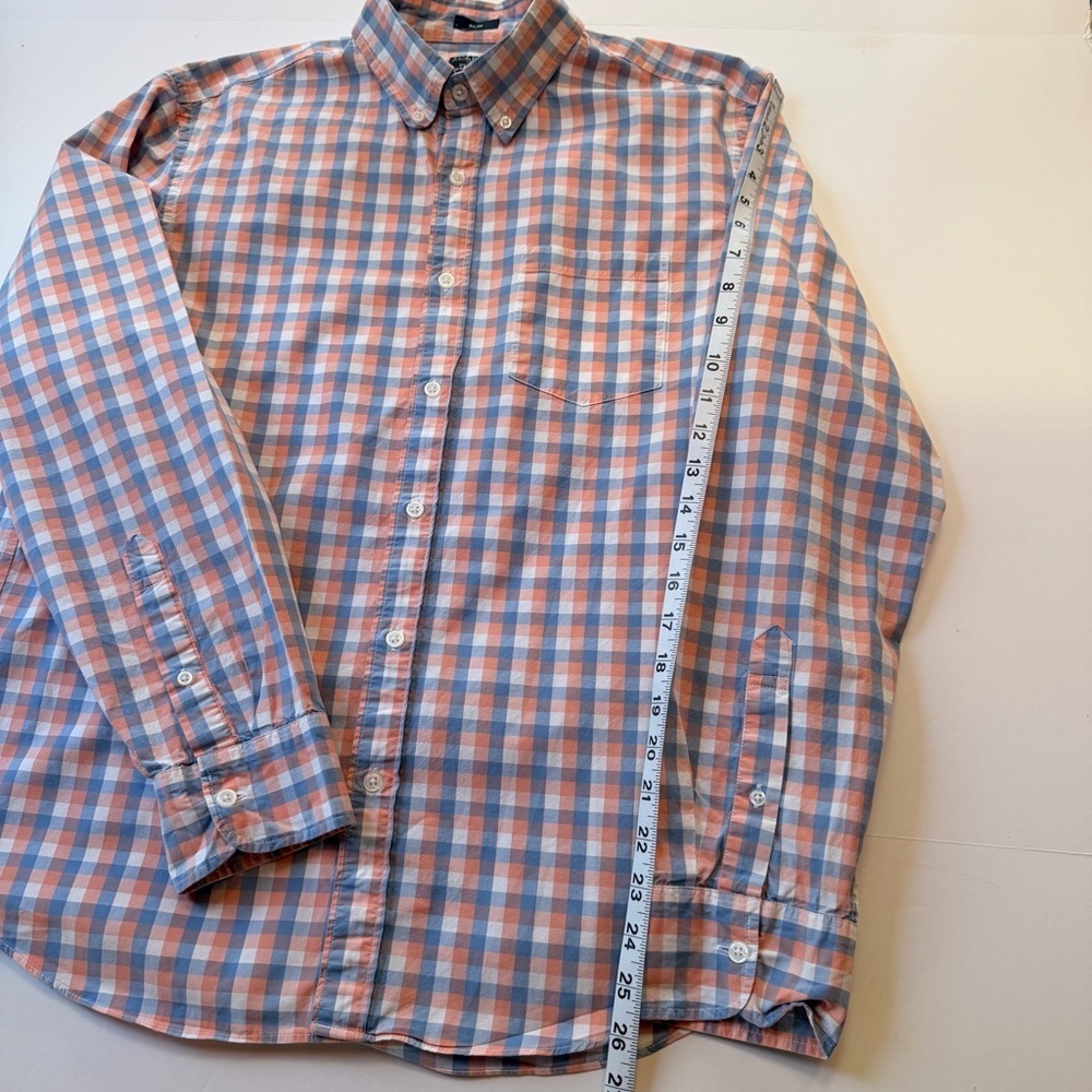 Men’s J. Crew Long Sleeve Shirt Slim Fit Size Large​​ - Picture 2 of 6